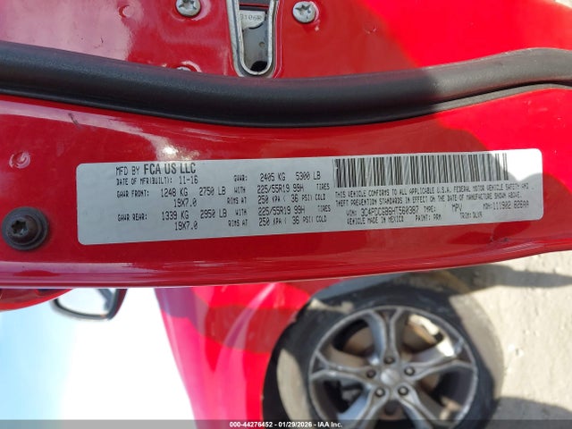 Dodge Journey Crossroad Plus 2017 3C4PDCGB6HT560387 Image 9