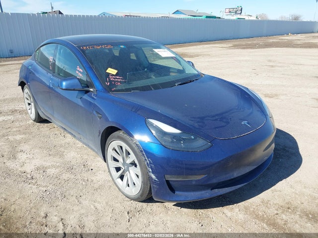 2022 TESLA MODEL 3 5YJ3E1EB7NF122796 Photo 0