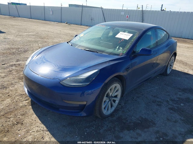 2022 TESLA MODEL 3 5YJ3E1EB7NF122796 Photo 1
