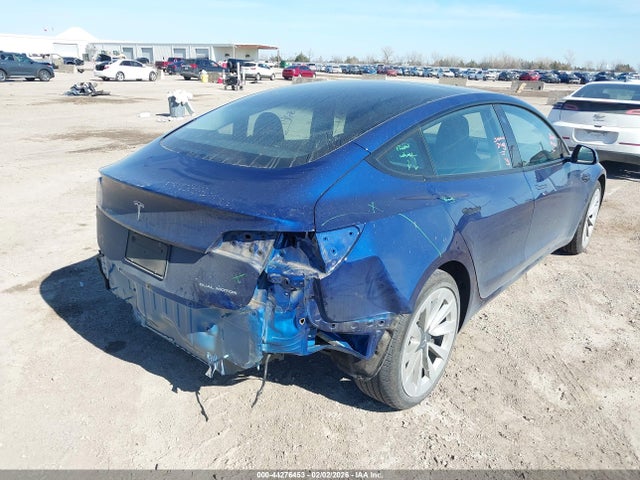 2022 TESLA MODEL 3 5YJ3E1EB7NF122796 Photo 3