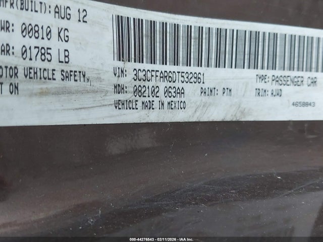 2013 FIAT 500 3C3CFFAR6DT532961 Photo 8