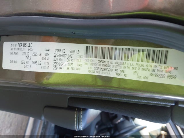 2015 JEEP CHEROKEE 1C4PJMCB0FW704155 Photo 8