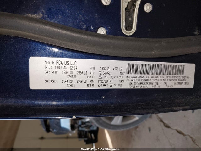 2015 JEEP PATRIOT 1C4NJRFB2FD240006 Photo 8