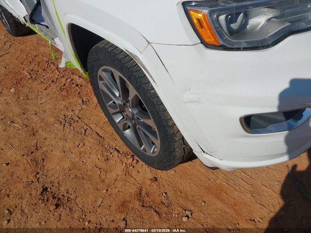 44276641 :رقم المزاد ، 1C4RJFCG0HC716939 vin ، 2017 Jeep Grand Cherokee Overland 4x4 مزاد بيع