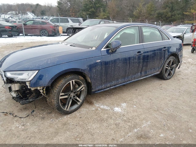 2018 AUDI A4 WAUPNAF45JN011755 Photo 1