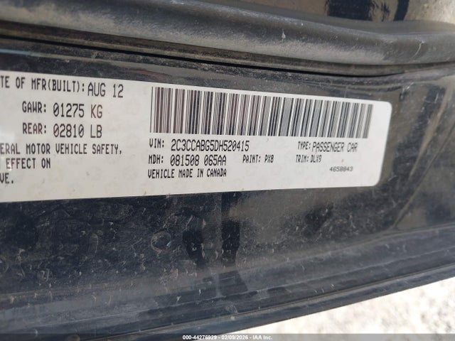 2013 CHRYSLER 300 2C3CCABG5DH520415 Photo 8