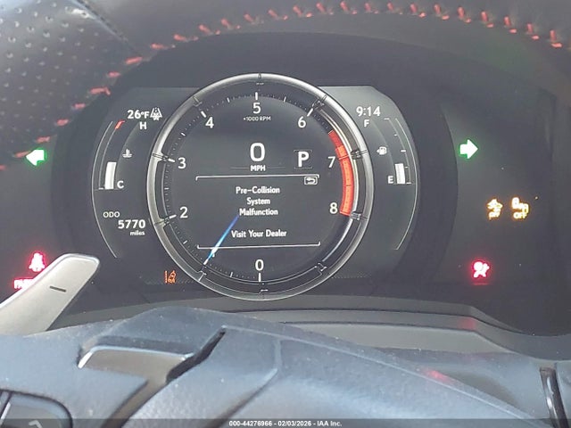 44276966 :رقم المزاد ، JTHGZ1B23P5070340 vin ، 2023 Lexus Is 350 F Sport مزاد بيع