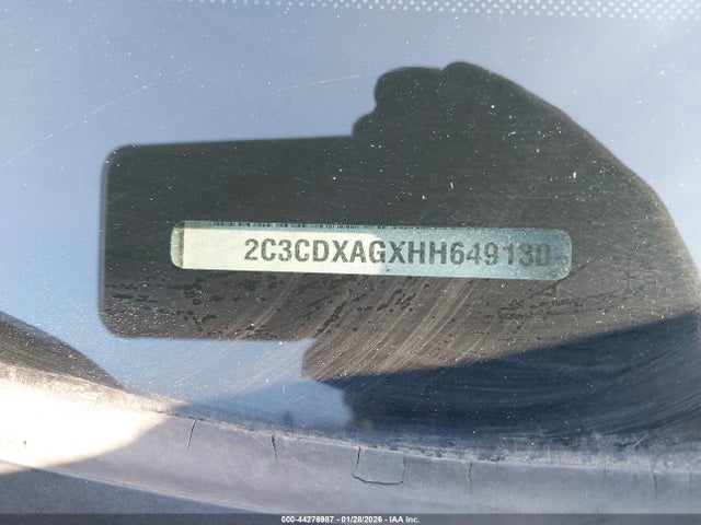 2C3CDXAGXHH649130 Dodge Charger Police Rwd