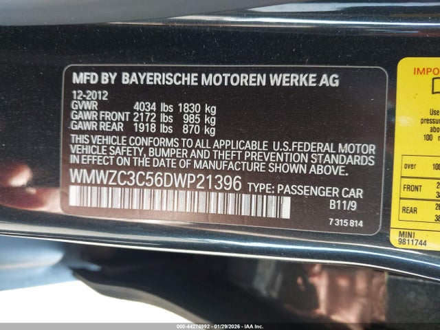 2013 MINI COUNTRYMAN WMWZC3C56DWP21396 Photo 8