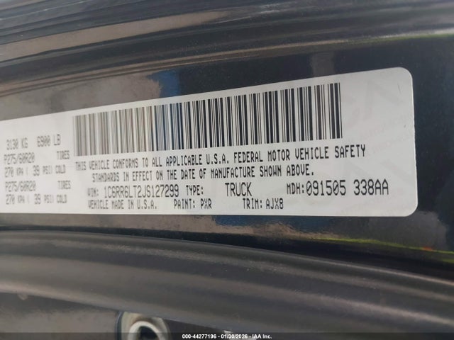 2018 RAM 1500 1C6RR6LT2JS127299 Photo 8