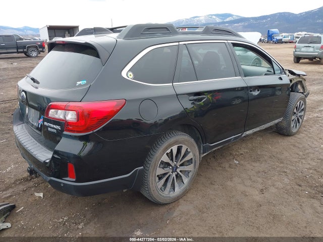 2017 Subaru Outback 3.6r Limited მანქანა იყიდება აუქციონზე, vin: 4S4BSENC2H3225173, აუქციონის ნომერი: 44277204