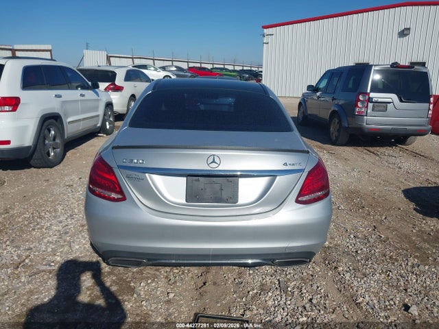 44277281 :رقم المزاد ، 55SWF4KB1FU036593 vin ، 2015 Mercedes-benz C 300 Luxury 4matic مزاد بيع