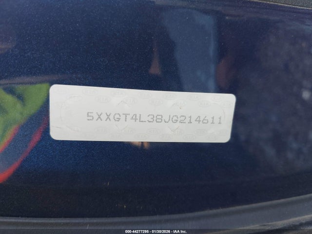 5XXGT4L38JG214611 KIA Optima S