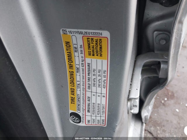 Aukcja sprzedaży 2014 Chevrolet Impala 1ls, vin: 1G11Y5SL2EU122224, numer aukcji: 44277406