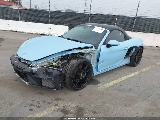 2022 PORSCHE BOXSTER WP0CD2A8XNS228813 Photo 1