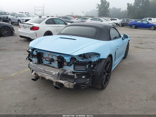 2022 PORSCHE BOXSTER WP0CD2A8XNS228813 Photo 3