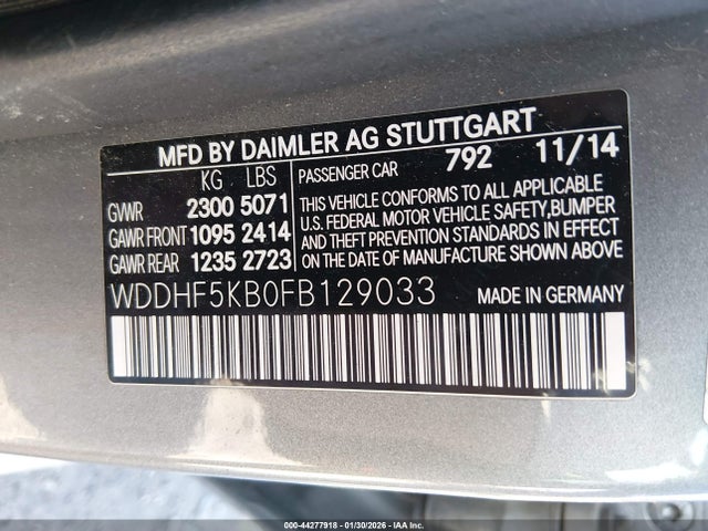 2015 MERCEDES-BENZ E 350 WDDHF5KB0FB129033 Photo 8