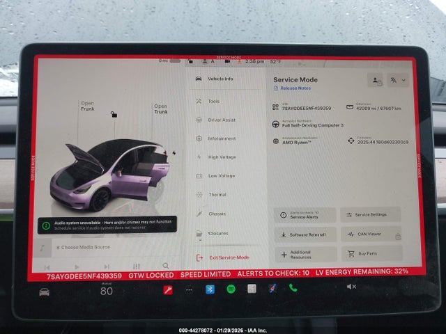 2022 TESLA MODEL Y 7SAYGDEE5NF439359 Photo 6