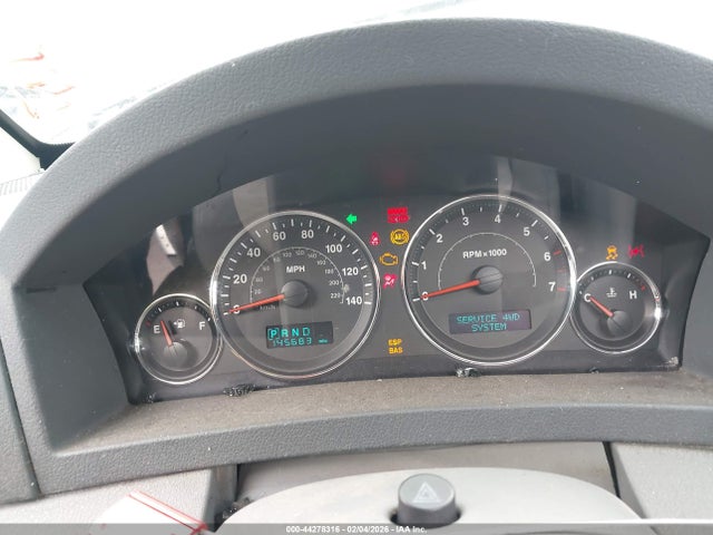 44278316 :رقم المزاد ، 1J8HR68257C667147 vin ، 2007 Jeep Grand Cherokee Overland مزاد بيع