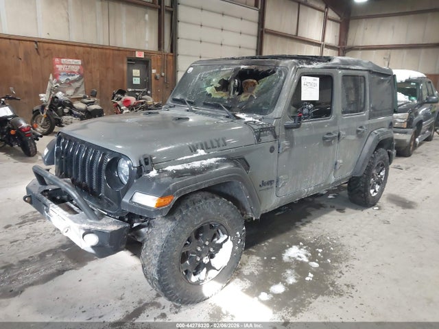 Продаж на аукціоні авто 2022 Jeep Wrangler Unlimited Willys 4x4, vin: 1C4HJXDN8NW207190, номер лоту: 44278320