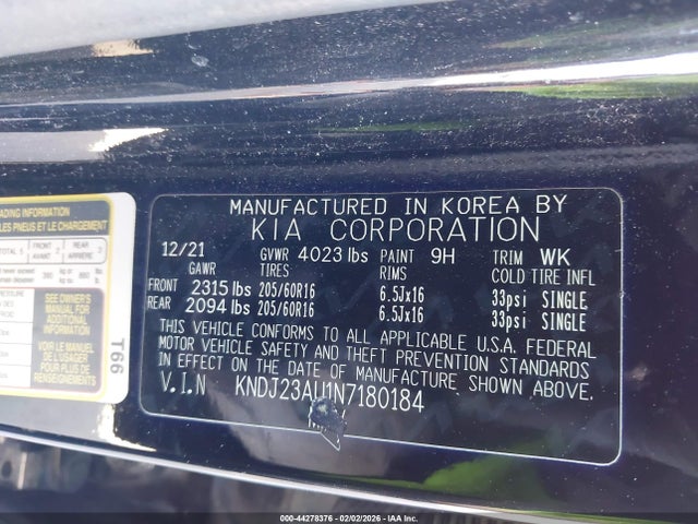 2022 KIA SOUL KNDJ23AU1N7180184 Photo 8