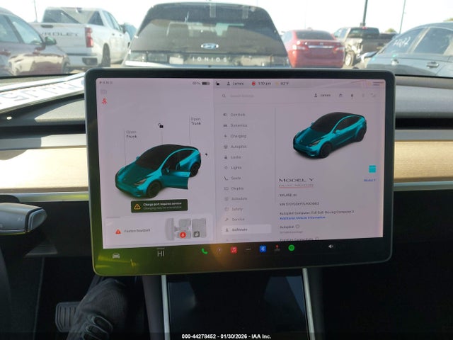 5YJYGDEF7LF001963 Tesla Model Y Long Range Dual Motor All-wheel Drive/performance Dual Motor All-wheel Drive