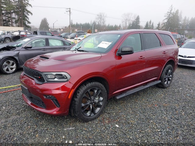 Dodge Durango Gt Awd 2022 1C4RDJDGXNC173975 Image 2