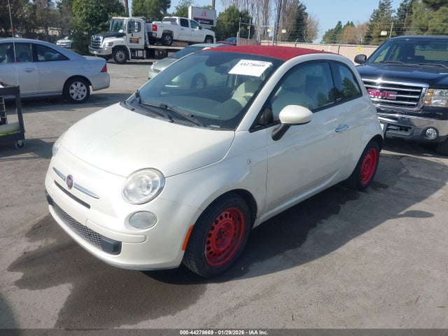 2013 FIAT 500C 3C3CFFDR2DT742839 Photo 1