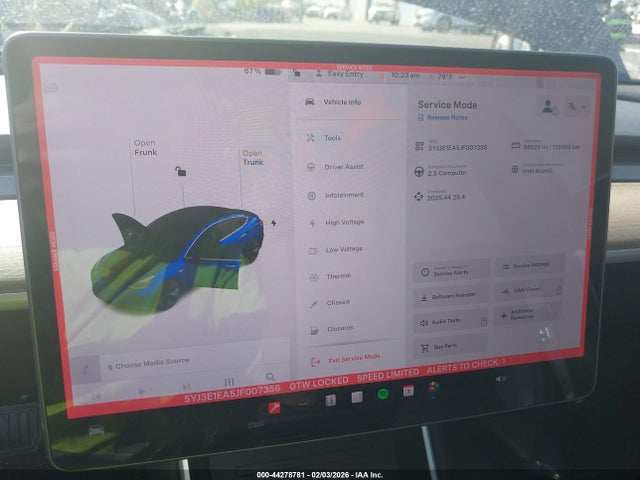 5YJ3E1EA5JF007356 Tesla Model 3 Long Range/mid Range