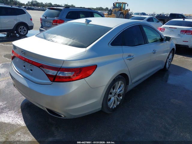 2012 Hyundai Azera მანქანა იყიდება აუქციონზე, vin: KMHFG4JG2CA186014, აუქციონის ნომერი: 44278881