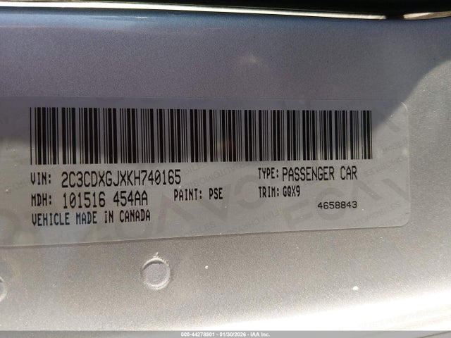 Dodge Charger Scat Pack Rwd 2019 2C3CDXGJXKH740165 Image 9