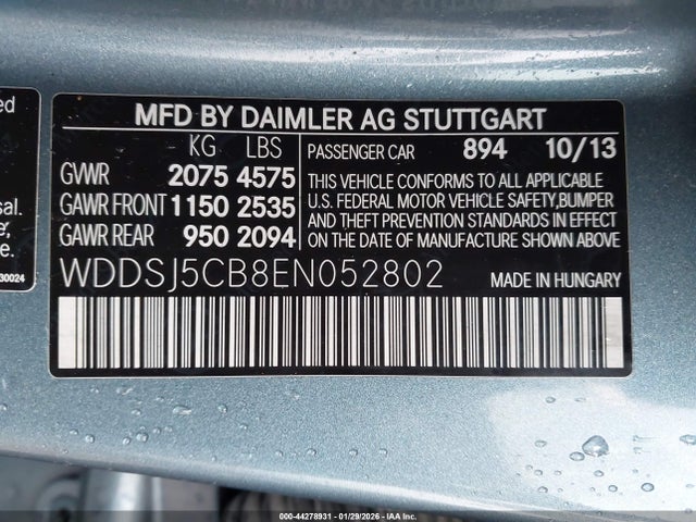 2014 MERCEDES-BENZ CLA 45 AMG WDDSJ5CB8EN052802 Photo 8