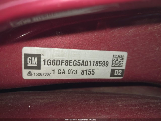 2010 CADILLAC CTS 1G6DF8EG5A0118599 Photo 8