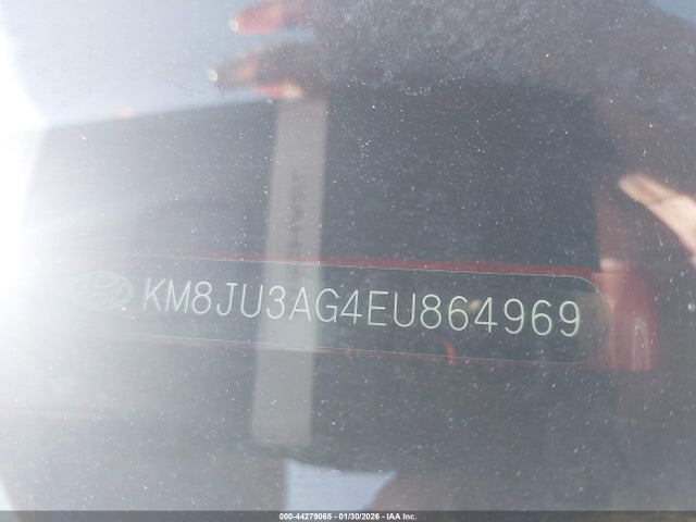 KM8JU3AG4EU864969 Hyundai TUCSON SE