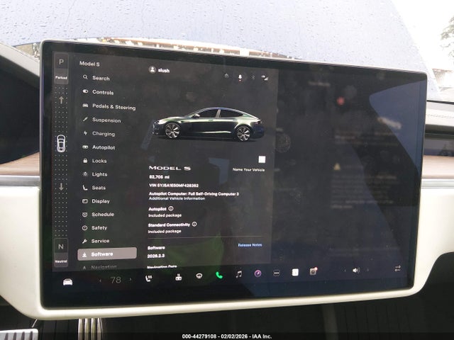 Продаж на аукціоні авто 2021 Tesla Model S Long Range Dual Motor All-wheel Drive, vin: 5YJSA1E50MF428352, номер лоту: 44279108