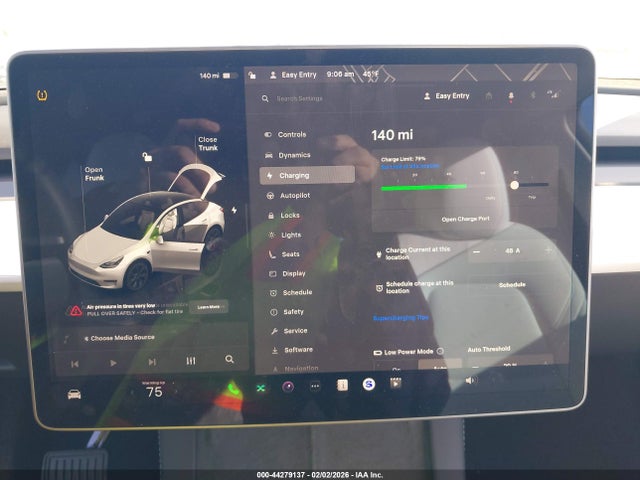 Продажа на аукционе авто 2024 Tesla Model Y Rwd, vin: 7SAYGDED1RA333873, номер лота: 44279137