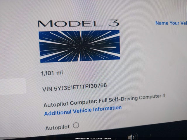 Tesla Model 3 Performance All-wheel Drive 2026 5YJ3E1ET1TF130768 Image 16