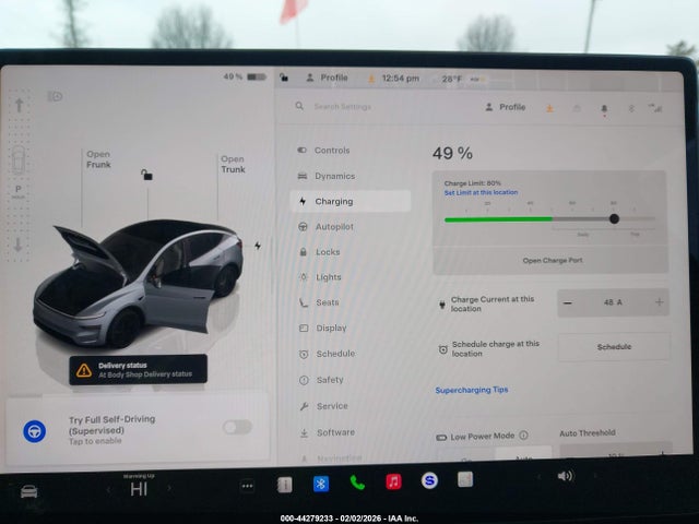 Aukcja sprzedaży 2026 Tesla Model Y Long Range Launch Series/premium All-wheel Drive, vin: 7SAYGDEE3TF337927, numer aukcji: 44279233