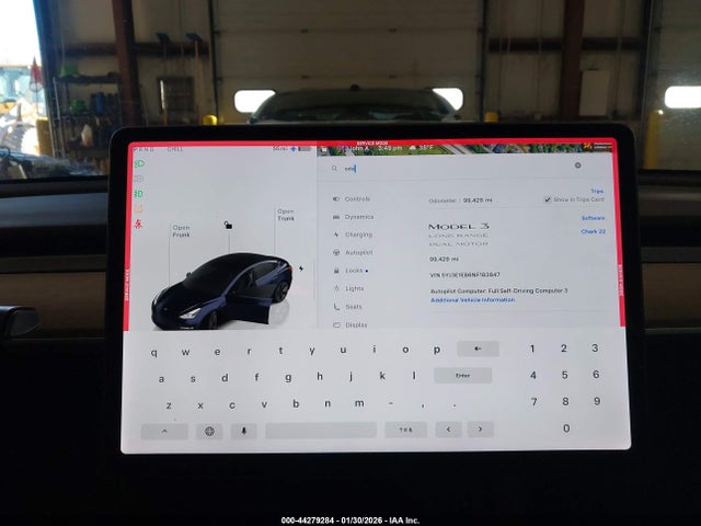 Продажа на аукционе авто 2022 Tesla Model 3 Long Range Dual Motor All-wheel Drive, vin: 5YJ3E1EB6NF183847, номер лота: 44279284