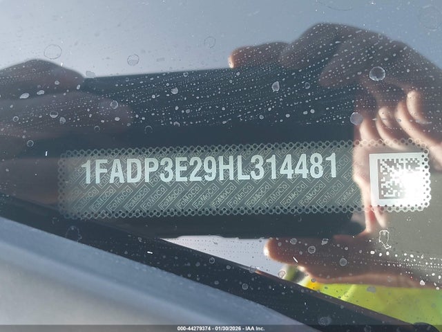 1FADP3E29HL314481 Ford FOCUS S