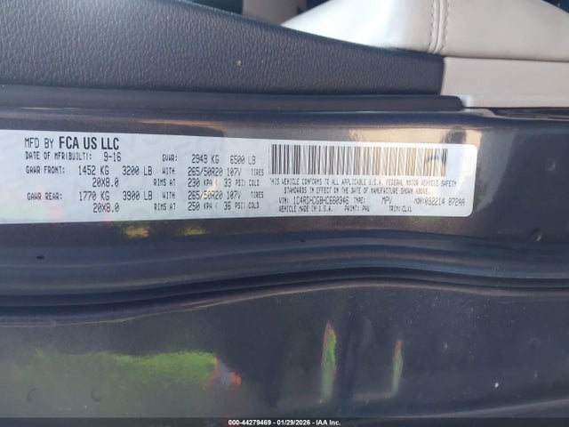 Dodge Durango Gt Rwd 2017 1C4RDHDG8HC660346 Image 9