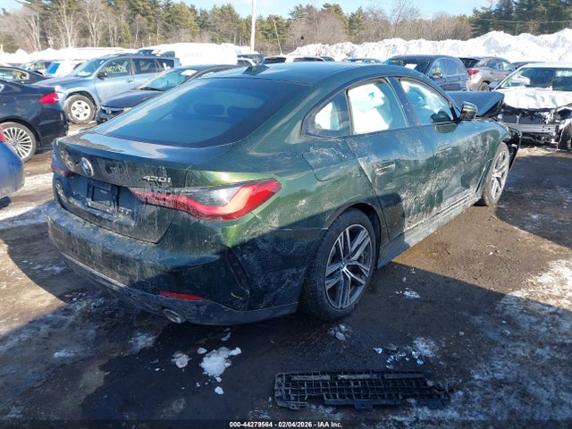 2023 Bmw 430i Gran Coupe Xdrive მანქანა იყიდება აუქციონზე, vin: WBA73AV01PFM95396, აუქციონის ნომერი: 44279564