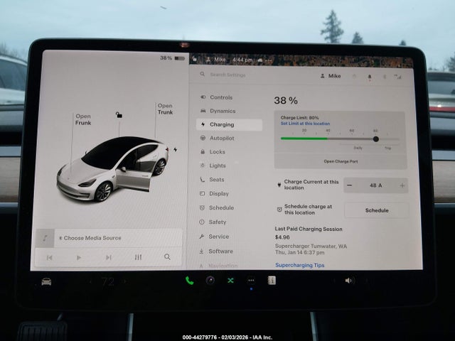 Tesla Model 3 Long Range/performance 2019 5YJ3E1EB5KF365163 Image 18