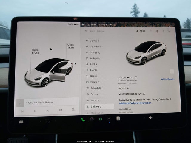 2019 TESLA MODEL 3 5YJ3E1EB5KF365163 Photo 6
