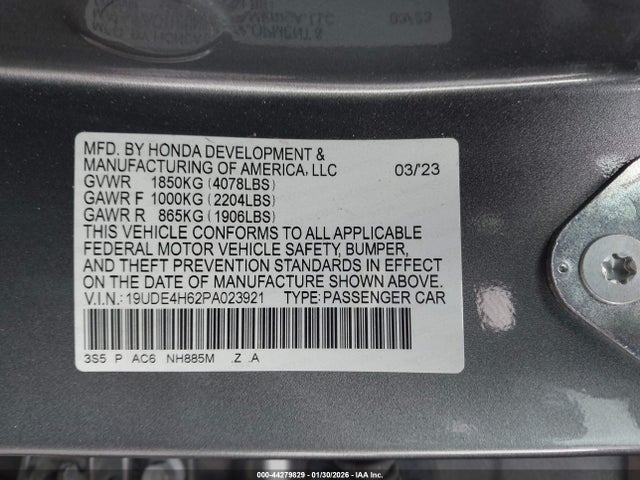 2023 ACURA INTEGRA 19UDE4H62PA023921 Photo 8
