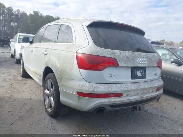 2015 Audi Q7 3.0t S Line Prestige მანქანა იყიდება აუქციონზე, vin: WA1DGAFE4FD017773, აუქციონის ნომერი: 44279908