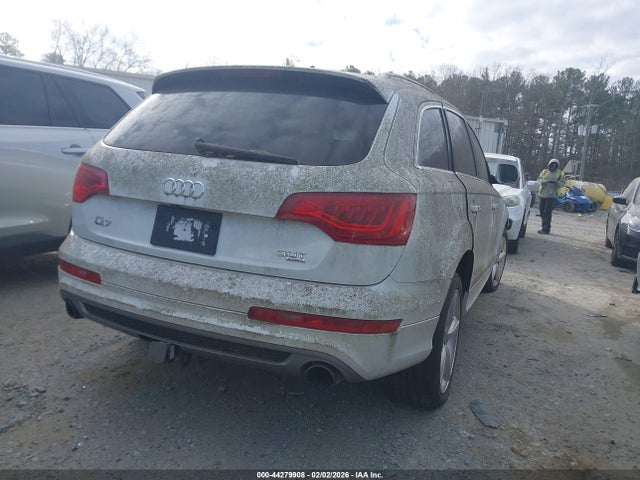 2015 Audi Q7 3.0t S Line Prestige მანქანა იყიდება აუქციონზე, vin: WA1DGAFE4FD017773, აუქციონის ნომერი: 44279908