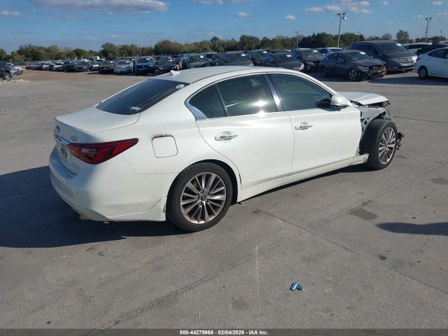 Продажа на аукционе авто 2018 Infiniti Q50 3.0t Luxe, vin: JN1EV7AP5JM359062, номер лота: 44279968