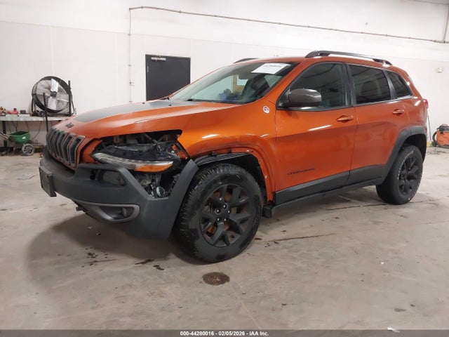 Продажа на аукционе авто 2015 Jeep Cherokee Trailhawk, vin: 1C4PJMBS0FW550337, номер лота: 44280016