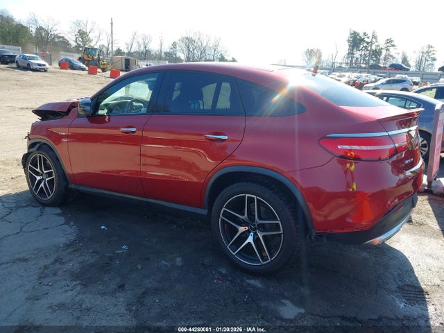 Продажа на аукционе авто 2017 Mercedes-benz Amg Gle 43 Coupe 4matic, vin: 4JGED6EB8HA061475, номер лота: 44280081